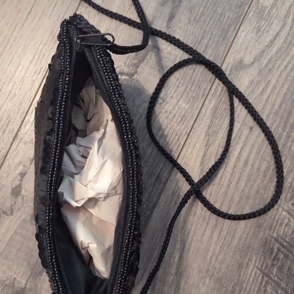 Handbag NWOT Evening Sequin/Beaded Detailed - Picture 7 of 8